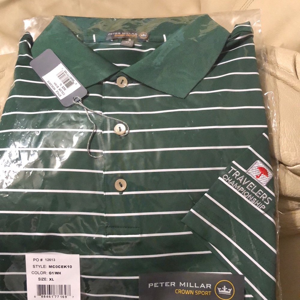 Peter Millar XL golf shirt